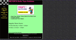 Desktop Screenshot of meyerstoys.com