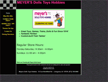 Tablet Screenshot of meyerstoys.com